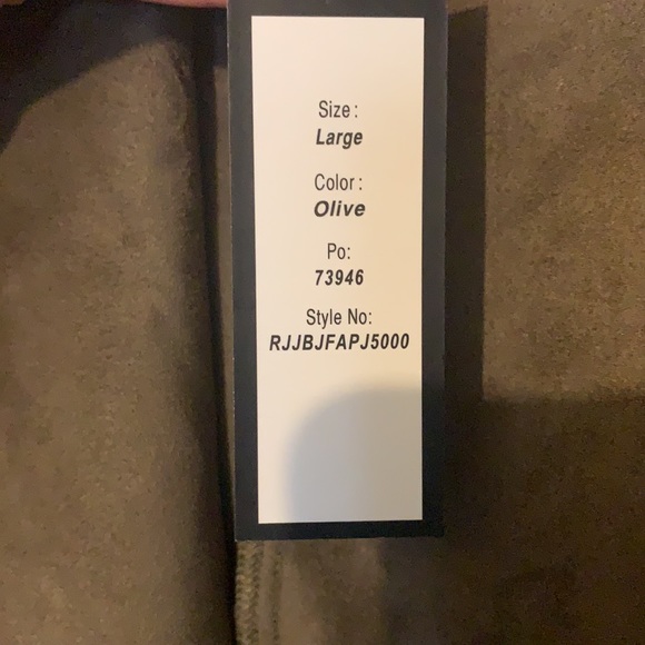 Romeo and Juliet Couture Suede Moto Jacket - Picture 3 of 5